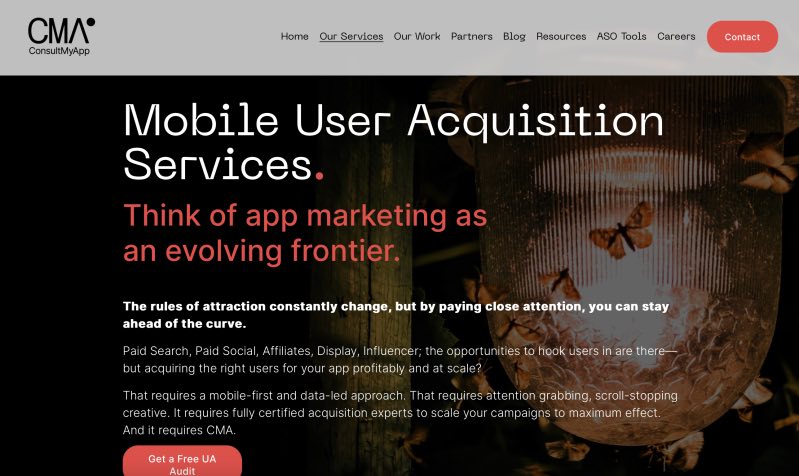 ConsultMyApp Mobile User Acquisition Services for Apps