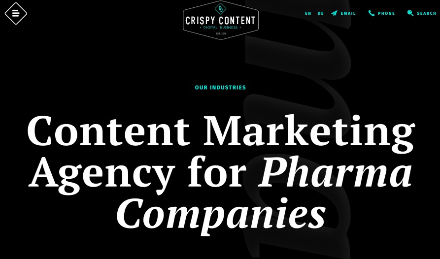 Crispy Content Best Pharmaceutical Content Marketing Agency