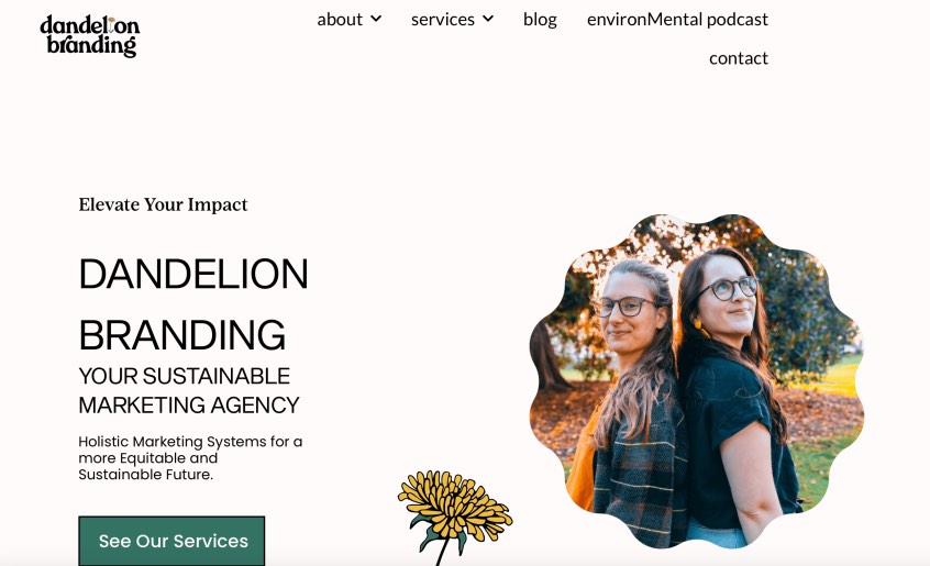 Dandelion Branding Best Sustainable Marketing Companies