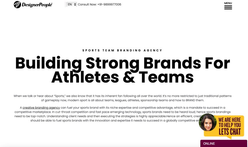 DesignerPeople Best Sports Agency