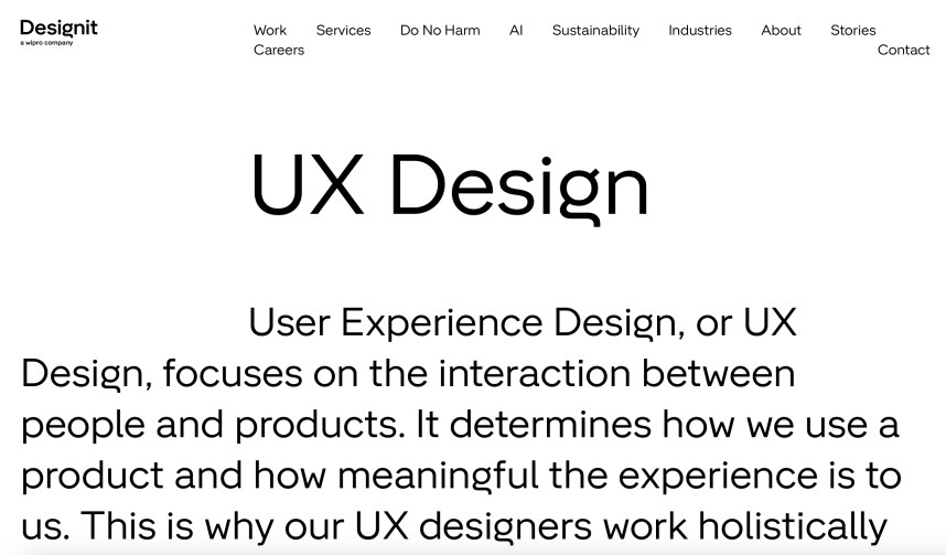 Designit Best UX Design Company