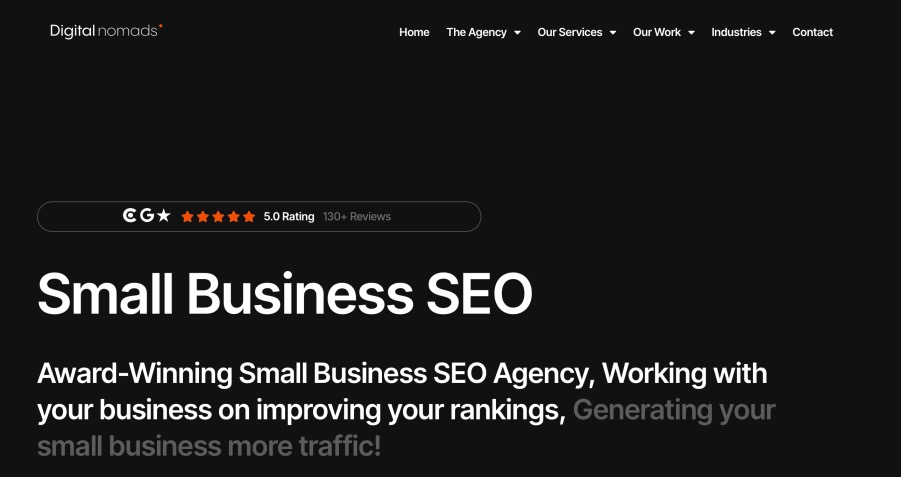 Digital Nomads Top Small Business SEO Companies