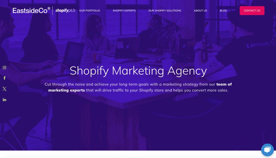 EastsideCo Best Shopify eCommerce Marketing Services