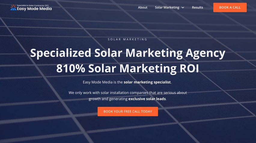 Easy Mode Media Leading Solar Energy Digital Agency