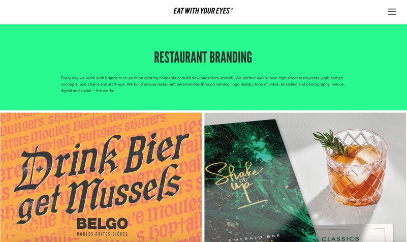 Eat With Your Eyes Top Restaurant Branding Companies