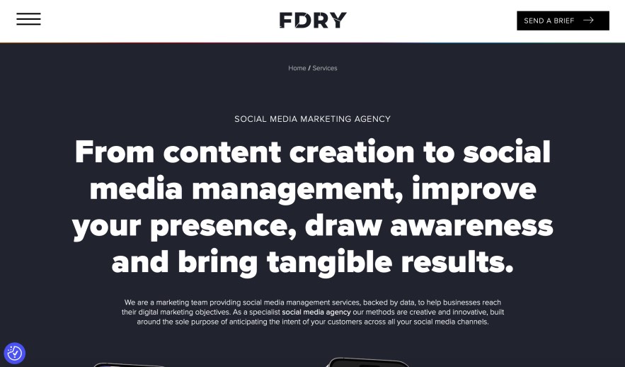 FDRY Best Social Media Content Marketing Agency