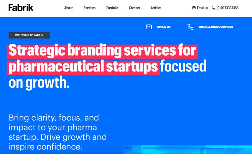 Fabrik Brands Best Pharmaceutical Branding Services