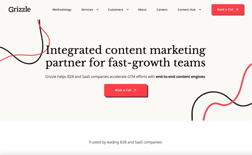 Grizzle B2B Content Marketing Agency for SaaS Companies