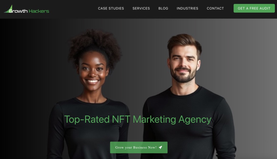 Growth Hackers Award-Winning NFT Marketing Agency