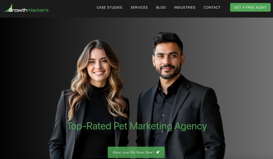 Growth Hackers Award Winning Pet Marketing Agency