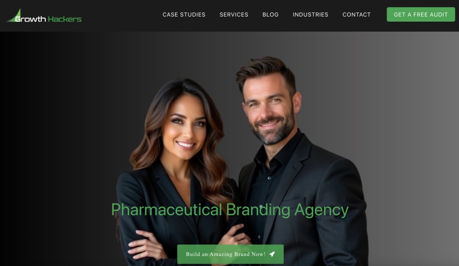 Growth Hackers Award Winning Pharmaceutical Branding Agency