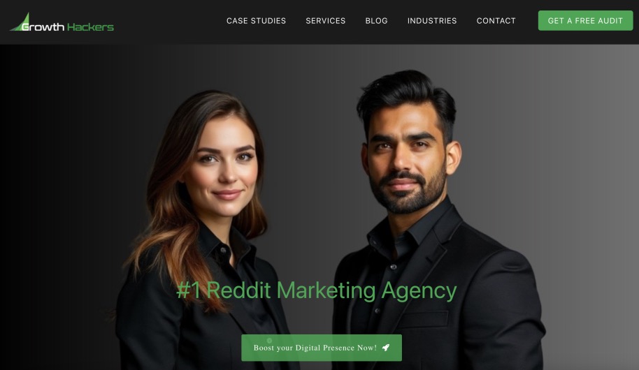 Growth Hackers Award Winning Reddit Marketing Agency