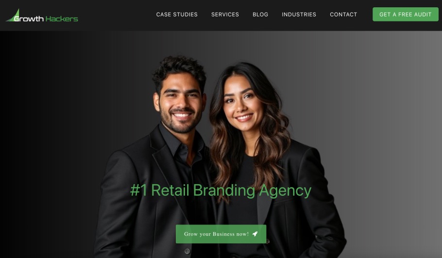 Growth Hackers Award Winning Retail Branding Agency