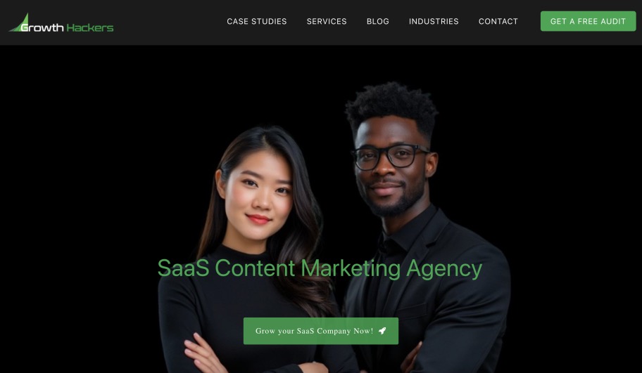 Growth Hackers Award Winning SaaS Content Marketing Agency