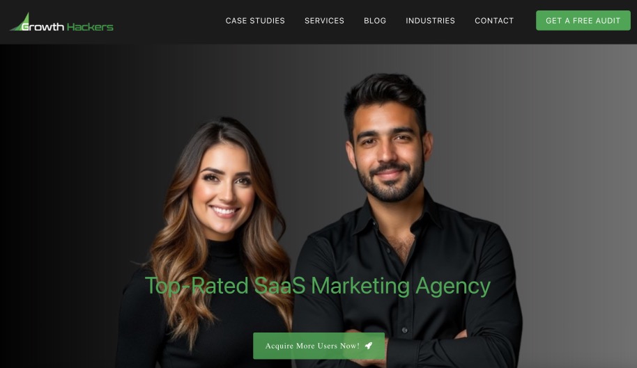 Growth Hackers Award Winning SaaS Marketing Agency