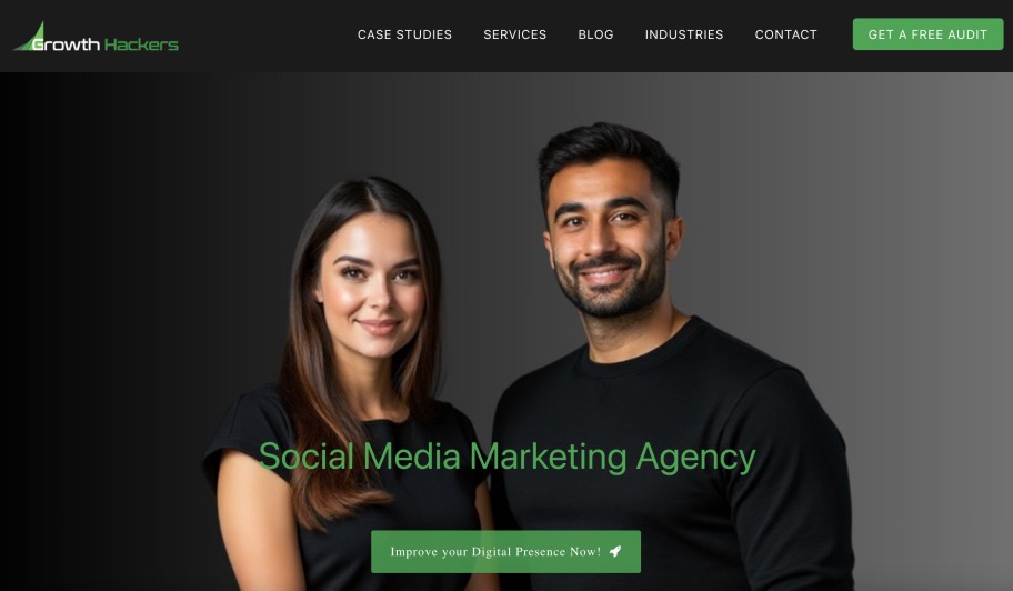 Growth Hackers Award Winning Social Media Marketing Agency