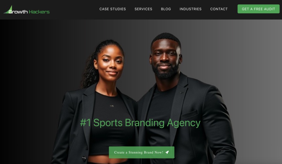 Growth Hackers Award Winning Sports Branding Agency