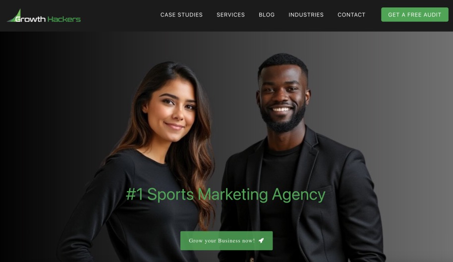 Growth Hackers Award Winning Sports Marketing Agency