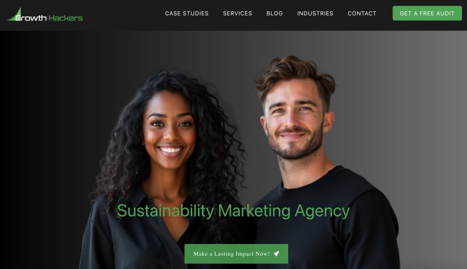 Growth Hackers Award Winning Sustainability Marketing Agency