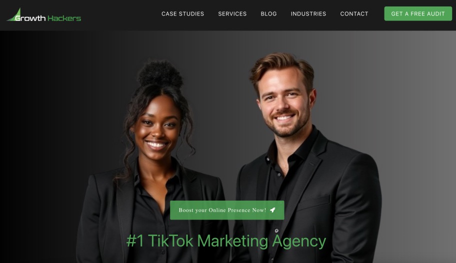 Growth Hackers Award Winning TikTok Marketing Agency