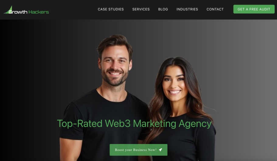 Growth Hackers Award Winning Web3 Marketing Agency