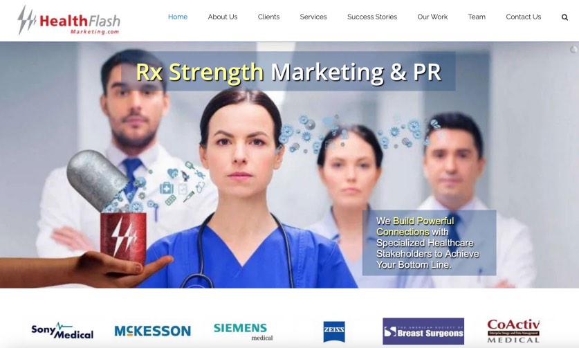 HealthFlash Marketing Best Pharmaceutical PR Agency