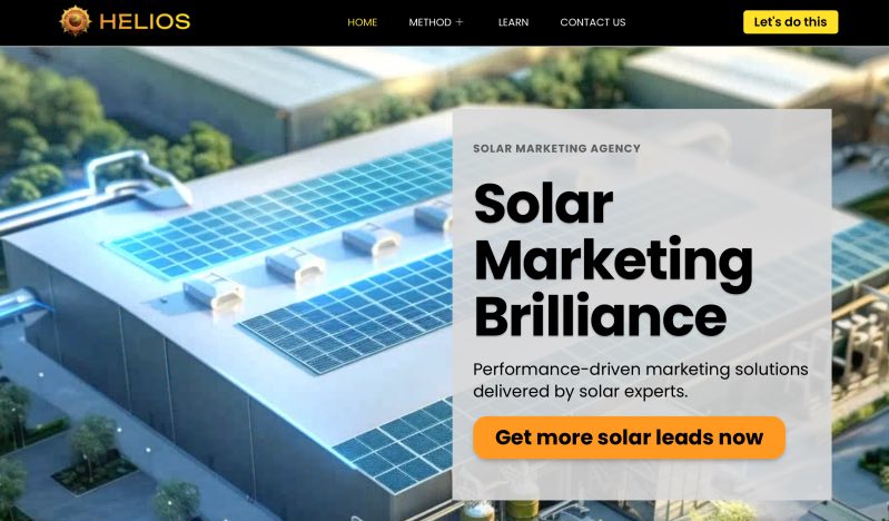 Helios Full-Service Solar Marketing Agencies