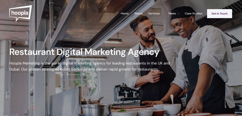 Hoopla Best Restaurant Digital Marketing Agency