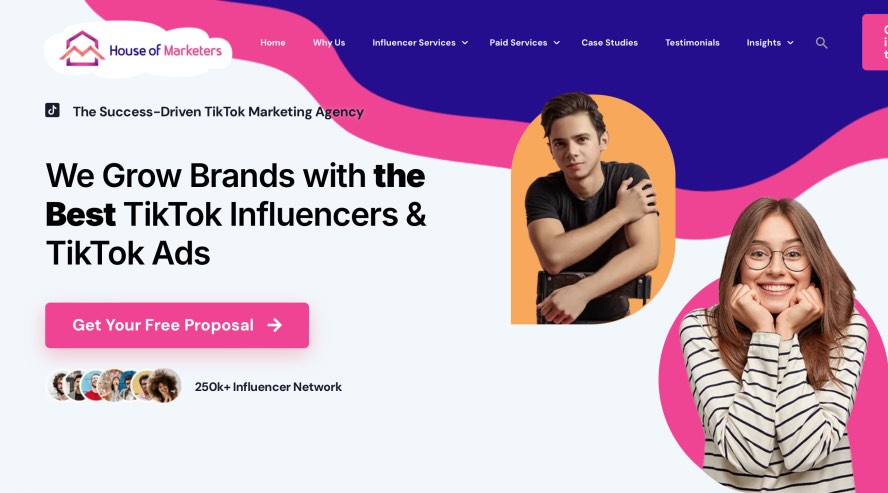 House of Marketers Best TikTok Marketing Firm