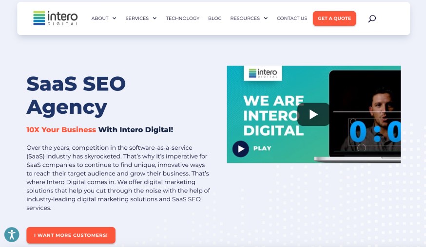 Intero Digital Best SEO Services for SaaS Companies