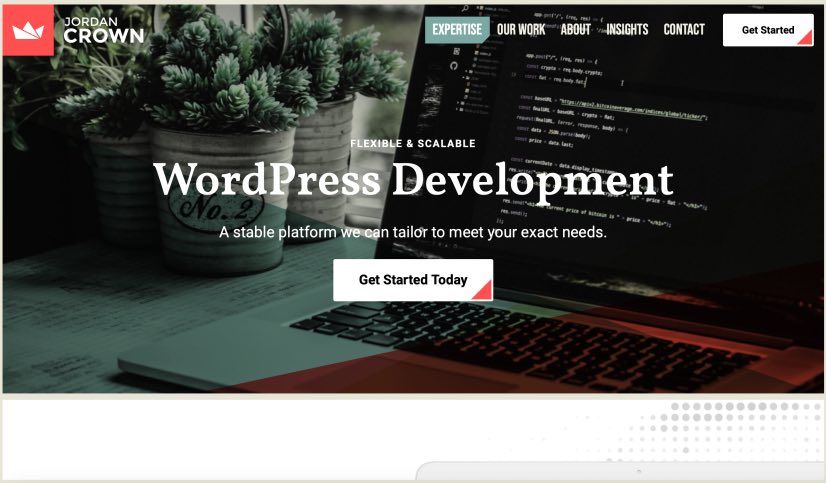 Jordan Crown Digital Leading WordPress Website Design Company