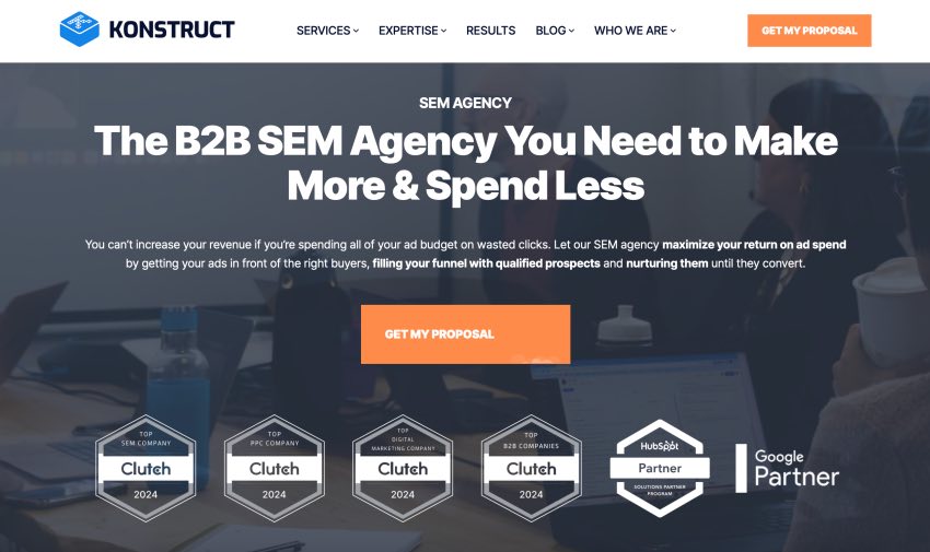 Konstruct Digital B2B SEM Agency