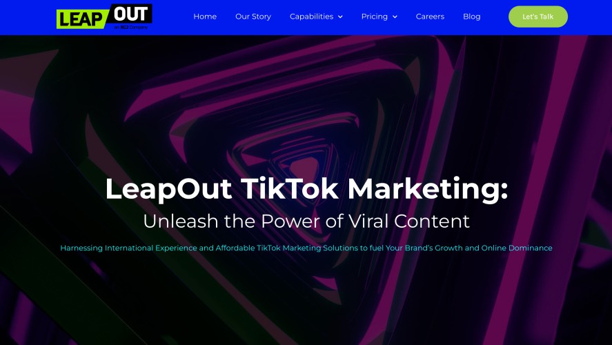 Leapout Digital Leading TikTok Marketing Agency