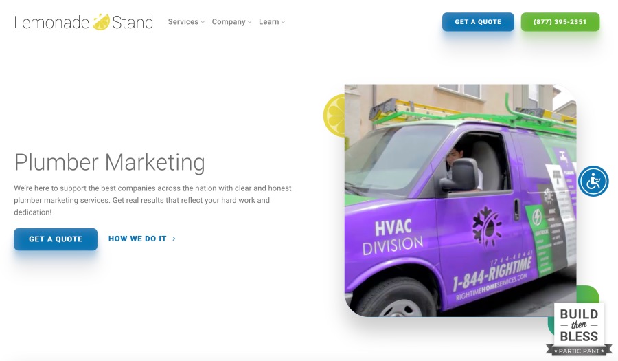 Lemonade Stand Best Plumbing Marketing Firm