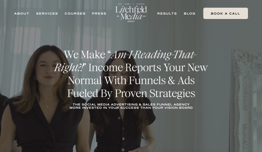 Litchfield Media Leading Sales Funnel Services Agency