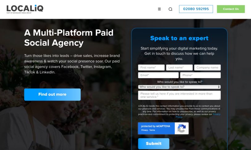 LocaliQ Full-Service Paid Social Media Agency