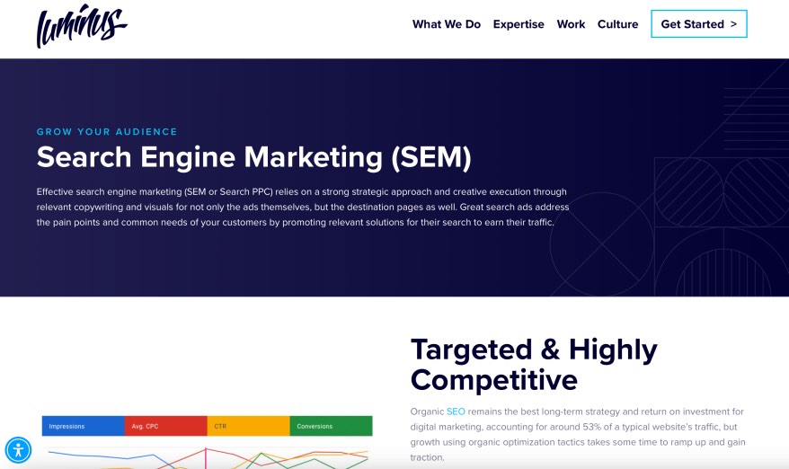 Luminus Leading Search Engine Marketing Agency