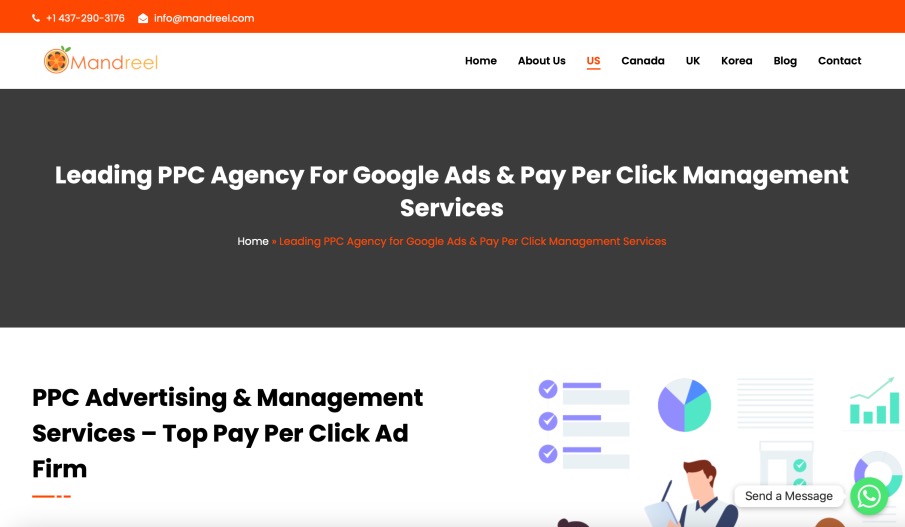 Mandreel Leading PPC Advertising Services Agency