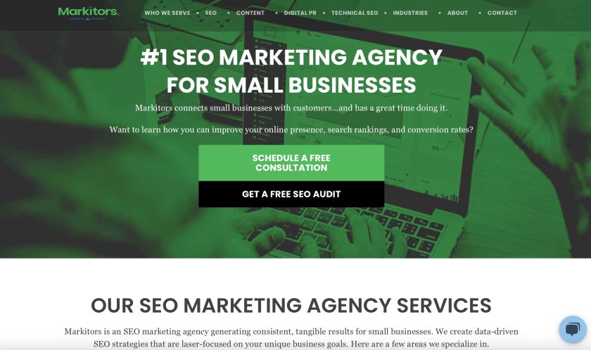 Markitors Best Small Business SEO Agency