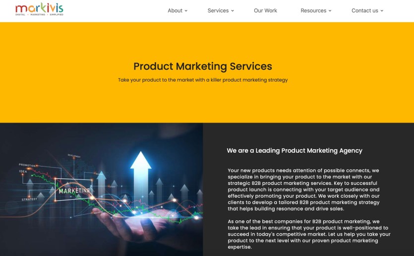 Markivis B2B Product Marketing Agency