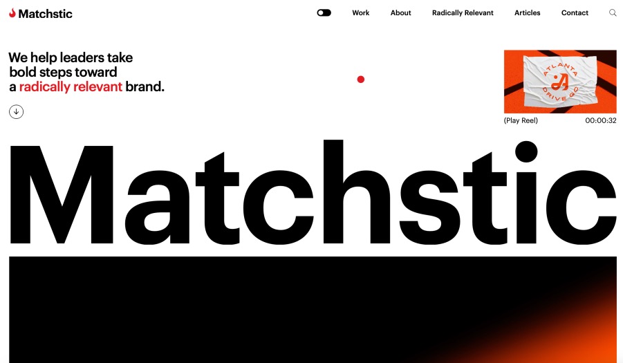 Matchstic Best Startup Brand Design Agency