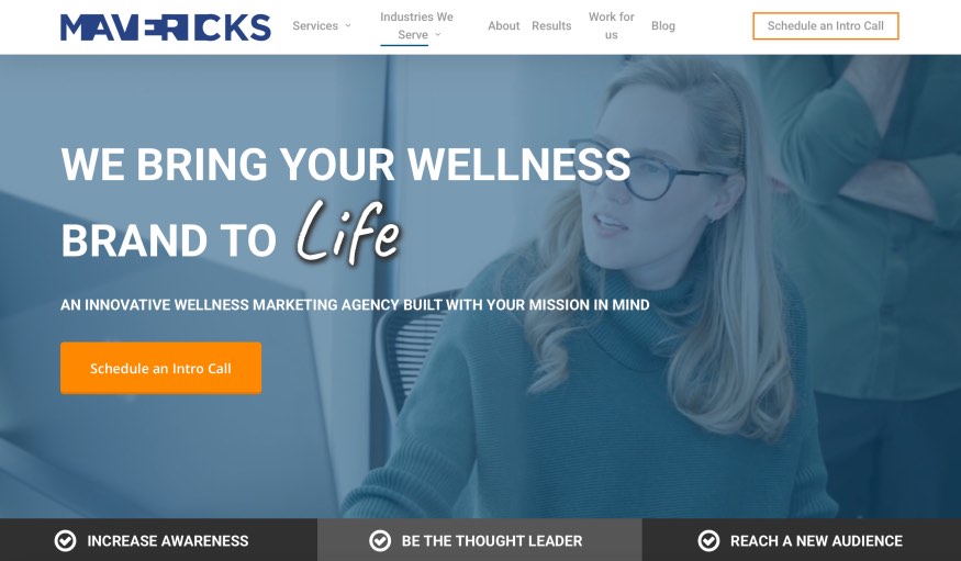 Mavericks Health and Wellness Marketing Firm