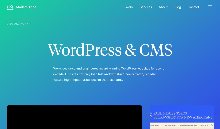 Modern Tribe Best WordPress Web Development Agency