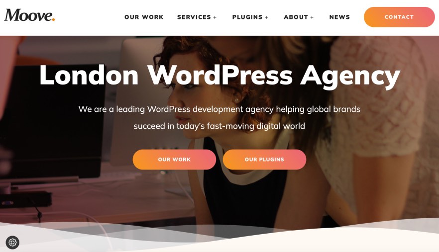 Moove Agency Best WordPress Web Design Firm