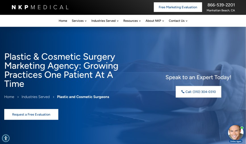 NKP Medical Best Plastic Surgery Digital Marketing Services