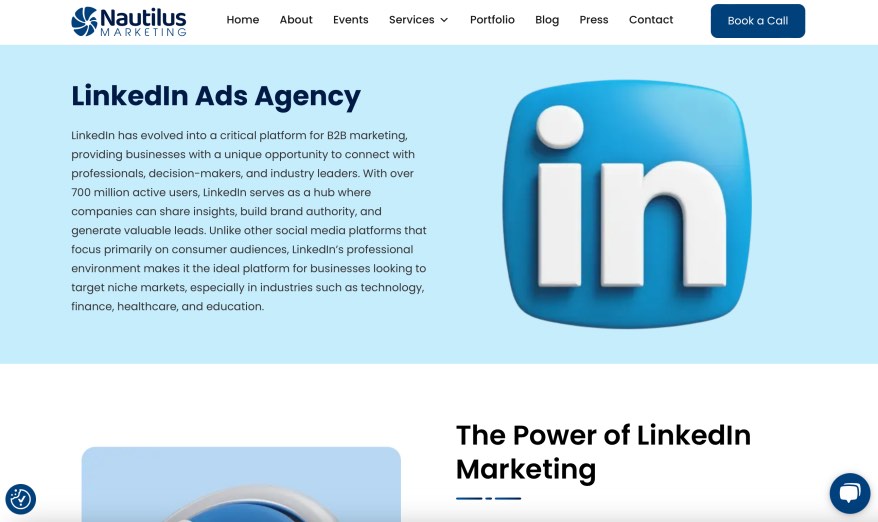 Nautilus Marketing Top LinkedIn Advertising Services