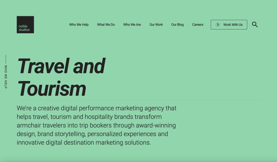 Noble Studios Best Travel and Tourism Marketing Agency