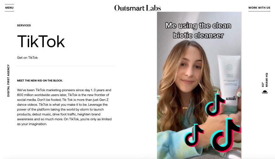 Outsmart Labs Best TikTok Marketing Agency