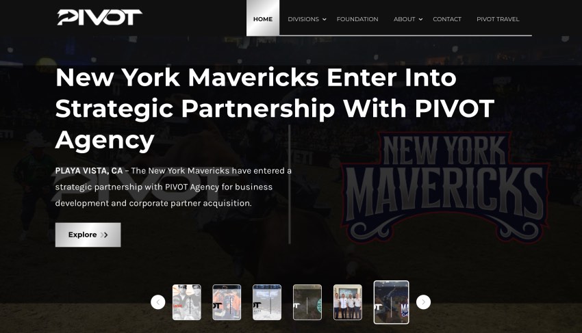 Pivot Agency Entertainment and Sports Marketing Agency