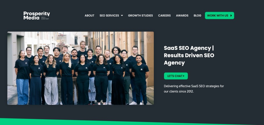 Prosperity Media Best SaaS SEO Firms